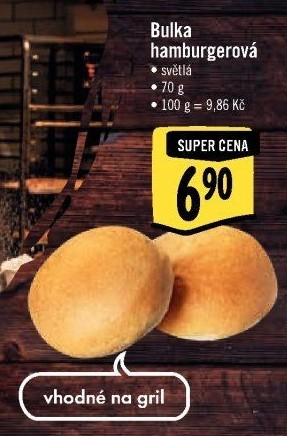Bulka na hamburger