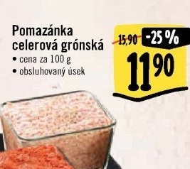Celerová pomazánka - grónská