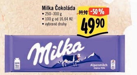 Čokoláda Milka