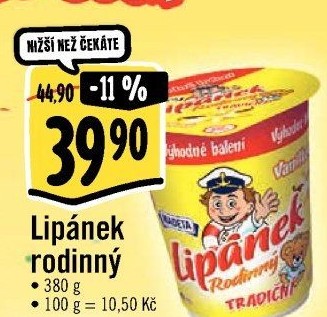 Dezert Lipánek Madeta