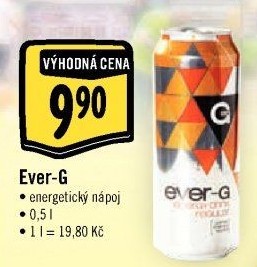 Energetický nápoj Ever - G