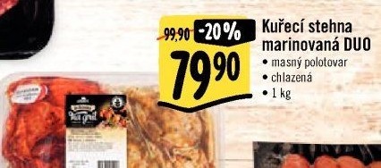 Kuřecí stehna marinovaná Duo Od řezníka na gril Albert