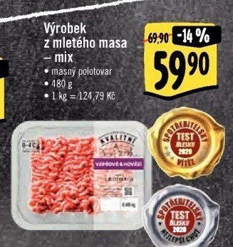 Mleté maso mix Albert