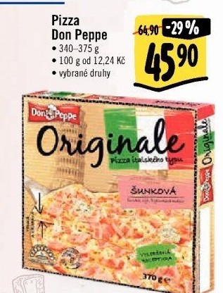 Pizza mražená Don Peppe