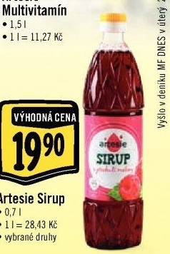 Sirup Artesie