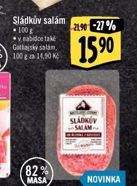 Sládkův salám Kostelecké uzeniny