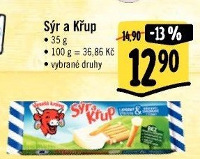 Sýr a křup Veselá kráva