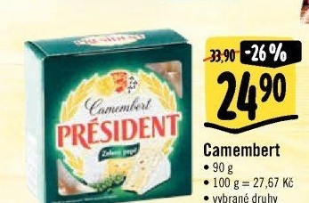 Sýr Camembert Président