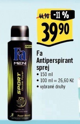 Deodorant sprej Fa
