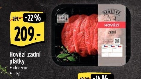 Hovězí zadní Albert