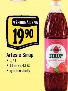 Sirup Artesie