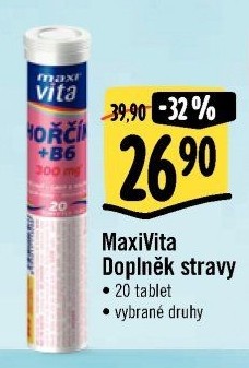 Šumivé tablety MaxiVita