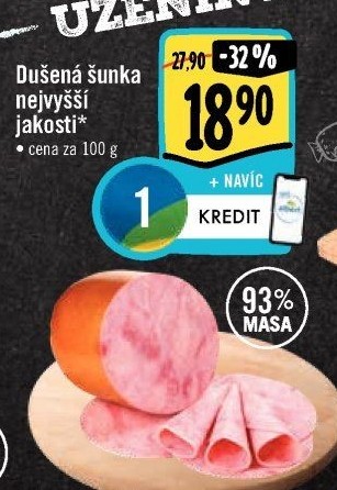 Šunka dušená nejvyšší jakosti