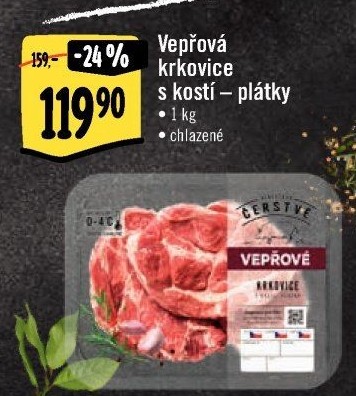 Vepřová krkovice bez kosti Albert