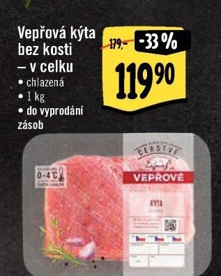 Vepřová kýta bez kosti Albert