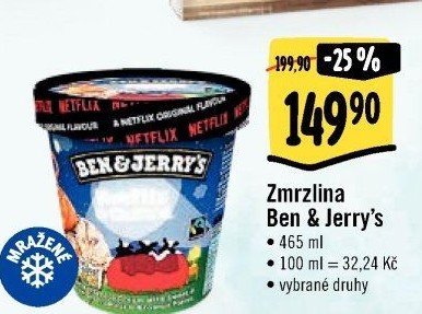 Zmrzlina v kelímku Ben&amp