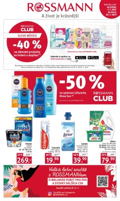 akční leták ROSSMANN drogerie 7.7.2021-20.7.2021