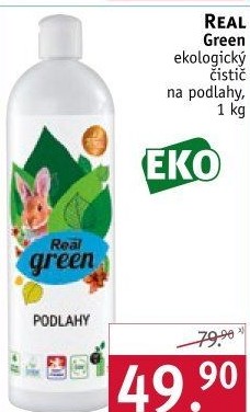 Čistič na podlahy Reál Green Clean