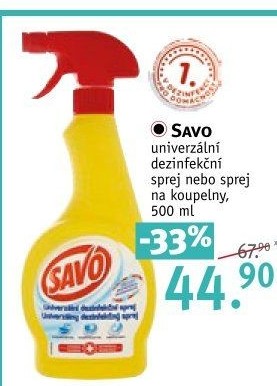 Čistič univerzální ve spreji Savo