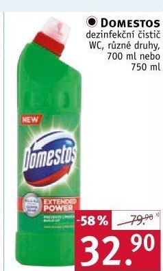 Čistič WC gelový Domestos