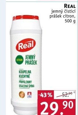 Čisticí prášek jemný Real