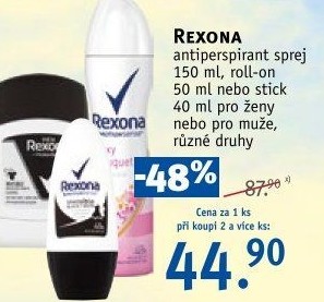 Deodorant sprej Rexona
