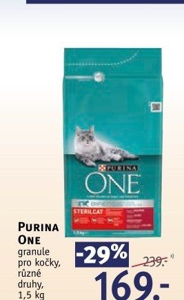 Granule pro kočky One Purina
