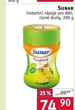 Instantní nápoj Sunar
