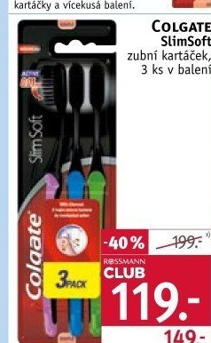 Kartáček na zuby Slim Soft Colgate