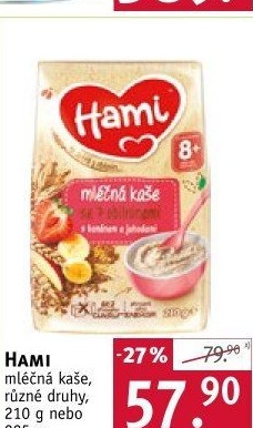 Kaše mléčná Hami