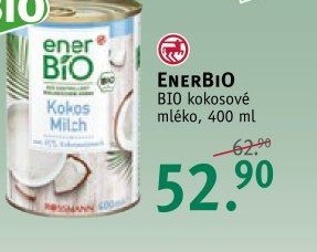 Kokosové mléko EnerBio
