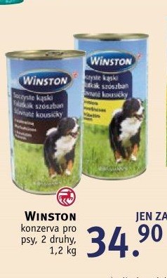 Konzerva pro psy Winston