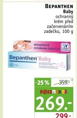 Mast proti opruzeninám Baby Bepanthen