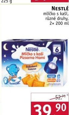 Mlíčko s kaší Nestlé