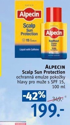 Ochranná emulze na pokožku hlavy SPF 15 Protection Alpecin