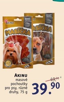 Pamlsky pro psy Masíčka Akinu