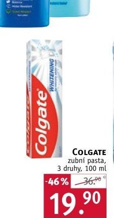 Pasty na zuby Colgate
