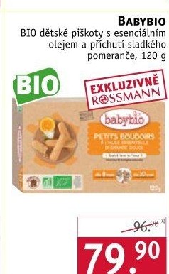 Piškoty Babybio