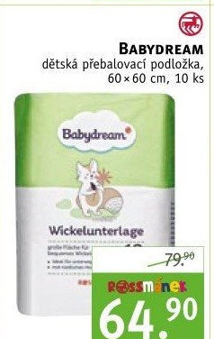 Podložky přebalovací Babydream