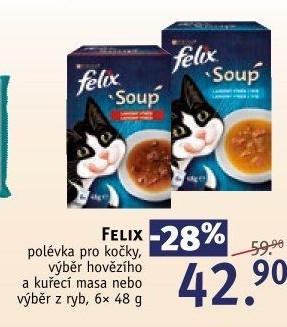 Polévka pro kočky Felix Purina