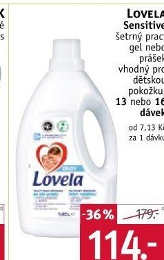 Prací gel Lovela