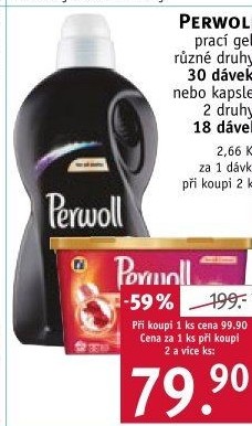 Prací gel Perwoll