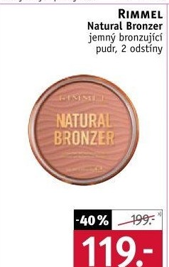 Pudr Natural Bronzer Rimmel