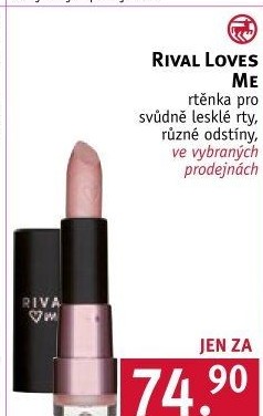 Rtěnka RIVAL loves me