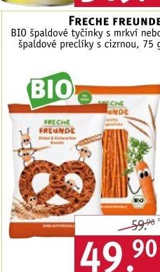Špaldové tyčinky bio Freche Freunde