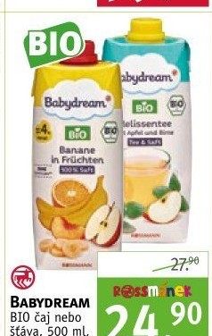 Šťáva ovocná dětská Bio Babydream