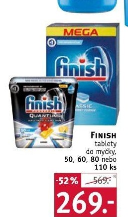 Tablety do myčky Finish