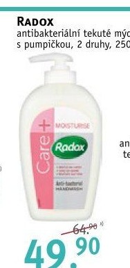 Tekuté mýdlo antibakteriální Radox