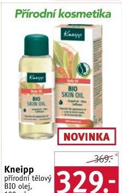Tělový olej bio Kneipp