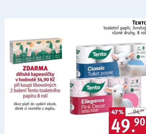 Toaletní papír 3vrstvý Tento